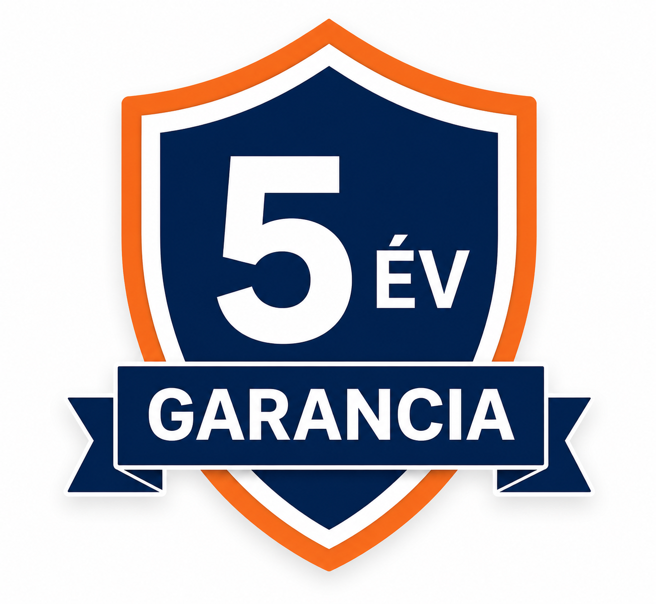 5 év garancia