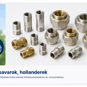 10. Közcsavarok, hollanderek